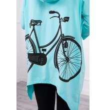 Női pulóver MI9139 menta