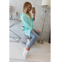 Női pulóver MI9139 menta