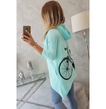 Női pulóver MI9139 menta