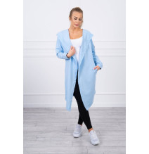 Kardigánt oversize MI9077 kék