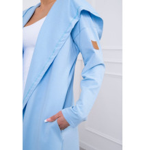 Kardigánt oversize MI9077 kék