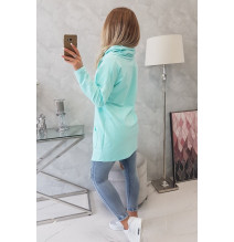 Nő tunika oversize MI0017 menta