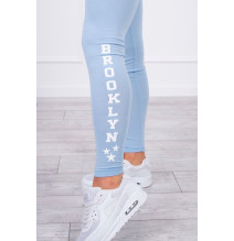 Női lábbeli Brooklyn MI8882 világos kék