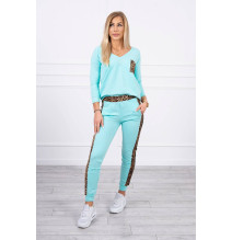 Női szett Párduc MI0068  menta