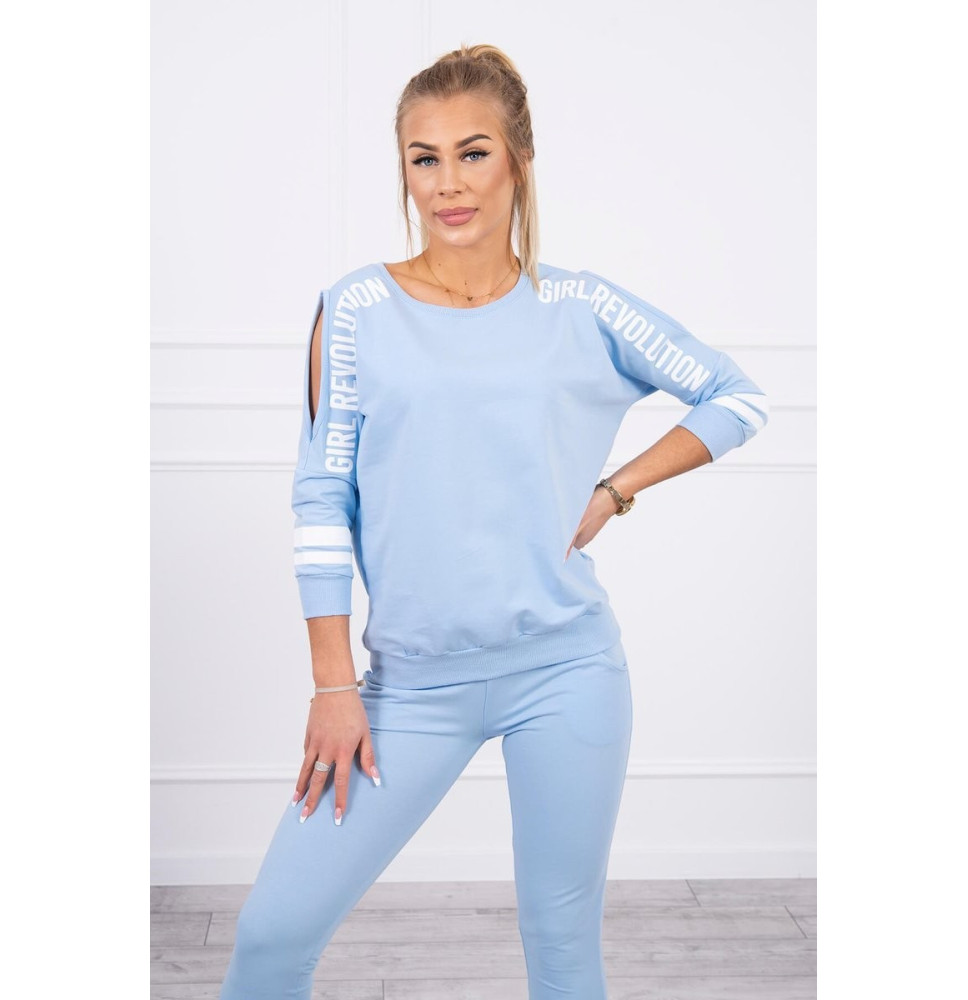 Női szett MI8849 Girl Revolution világos kék