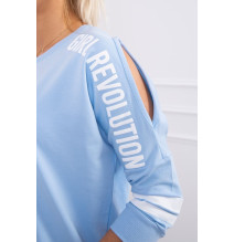 Női szett MI8849 Girl Revolution világos kék