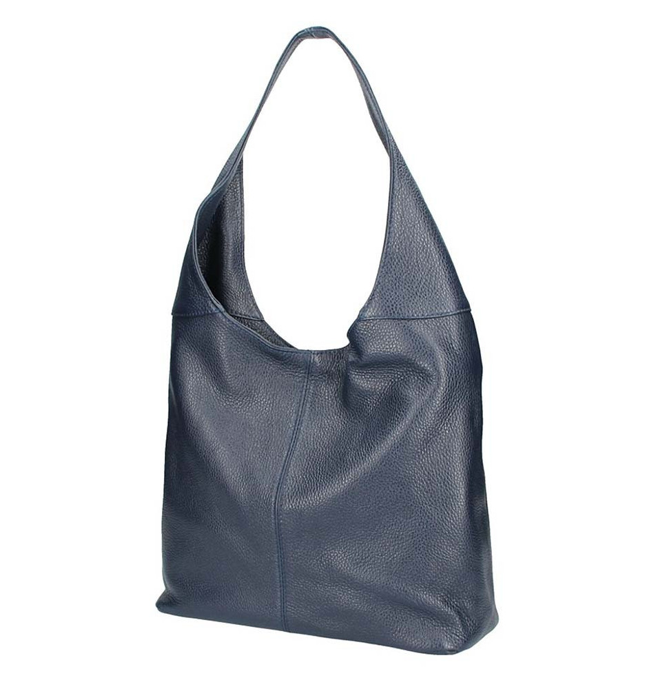 Sötétkék bőr válltáska 590 KÉSZÜLT OLASZORSZÁGBAN