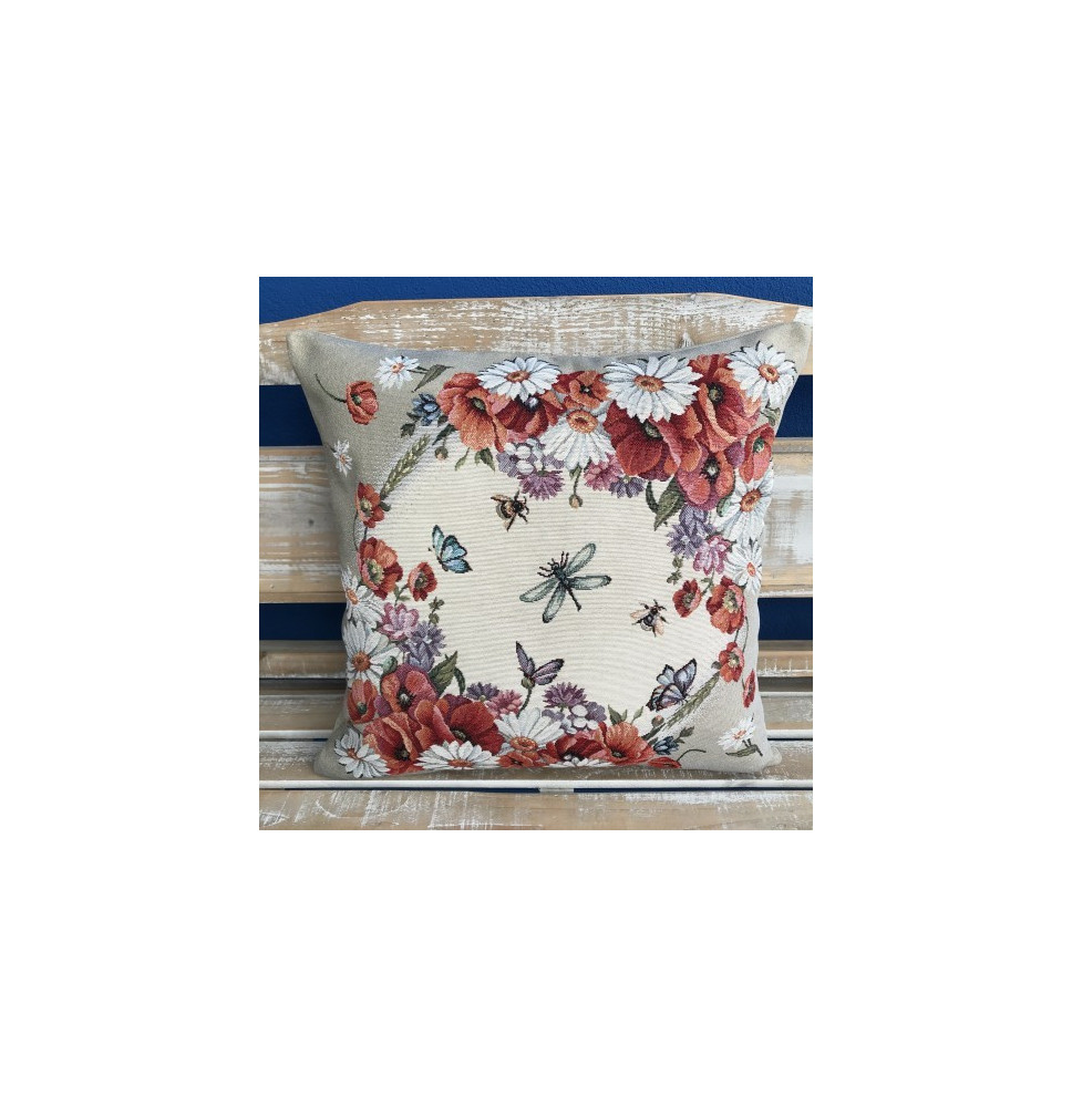 Párnahuzat gobelin 42x42 cm Eden 781