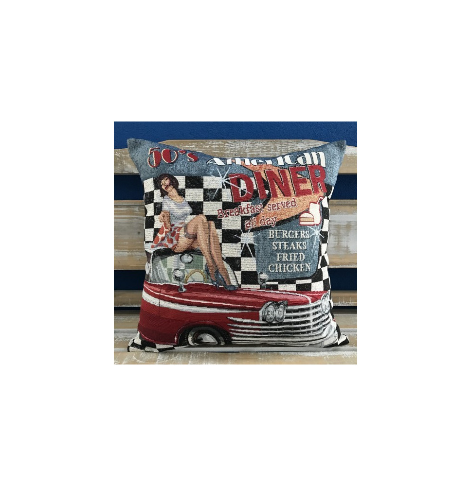 Párnahuzat gobelin 42x42 cm Eden 805