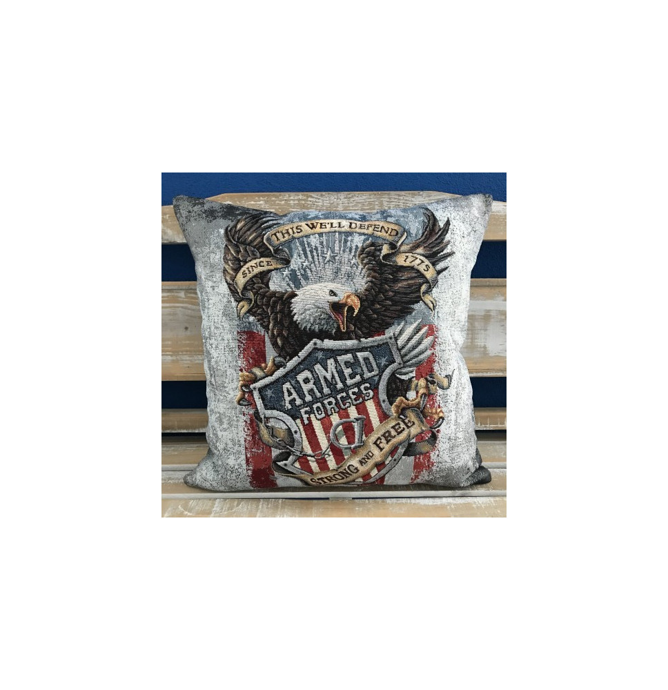 Párnahuzat gobelin 42x42 cm Eden 809