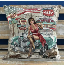 Párnahuzat gobelin 42x42 cm Eden 877