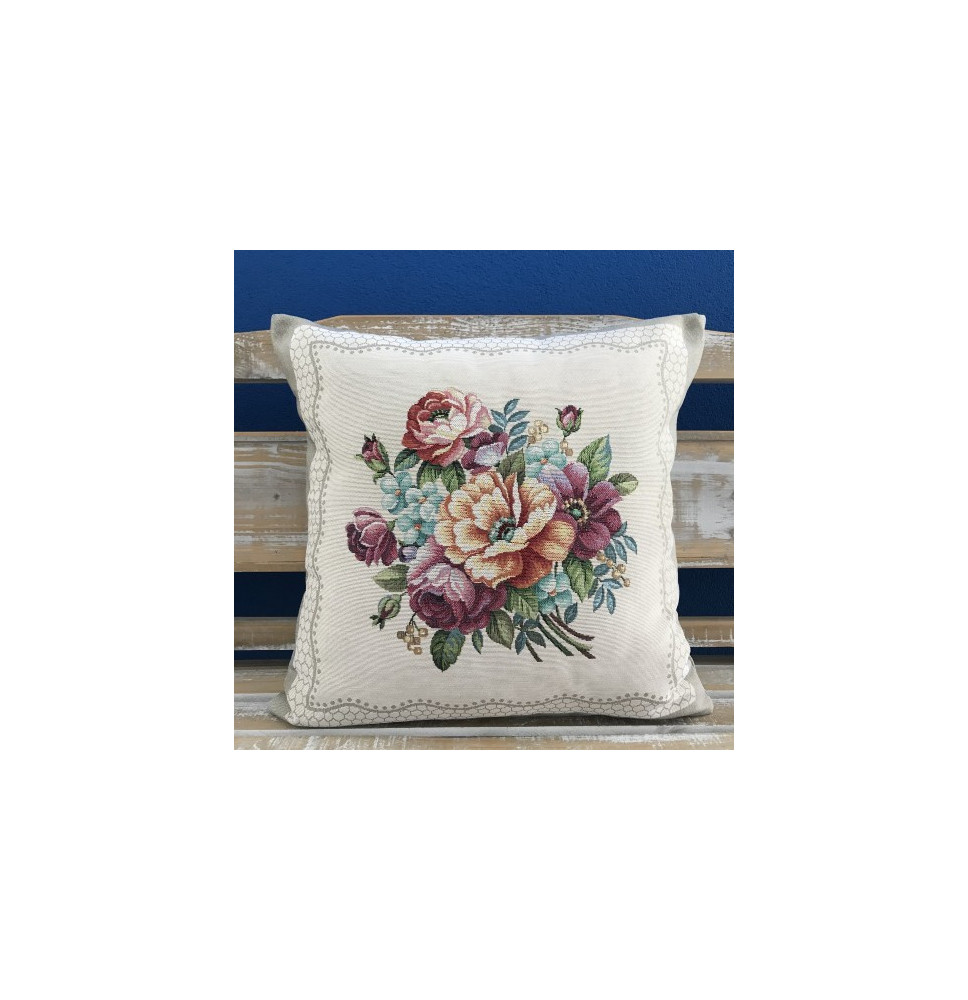 Párnahuzat gobelin 42x42 cm Eden 1009