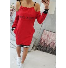 Dress Tres Chic MI62182 piros