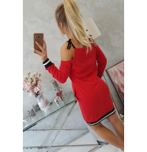 Dress Tres Chic MI62182 piros