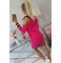 Dress Tres Chic MI62182 fukszia