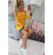 Dress Tres Chic MI62182 okker