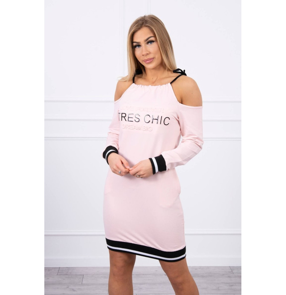 Dress Tres Chic MI62182 por rózsaszín