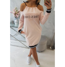 Dress Tres Chic MI62182 por rózsaszín