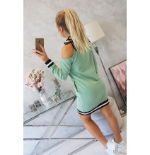 Dress Tres Chic MI62182 sötét menta