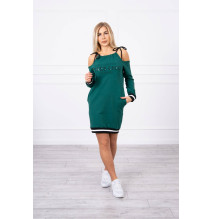 Dress Tres Chic MI62182 zöld