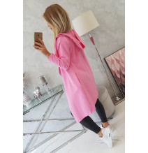 Kardigánt oversize MI9077 világos rózsaszín