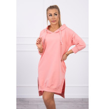 Ruha meghosszabbított hátsó és egy kapucnival MI9078 sárgabarack