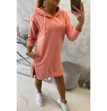 Ruha meghosszabbított hátsó és egy kapucnival MI9078 sárgabarack