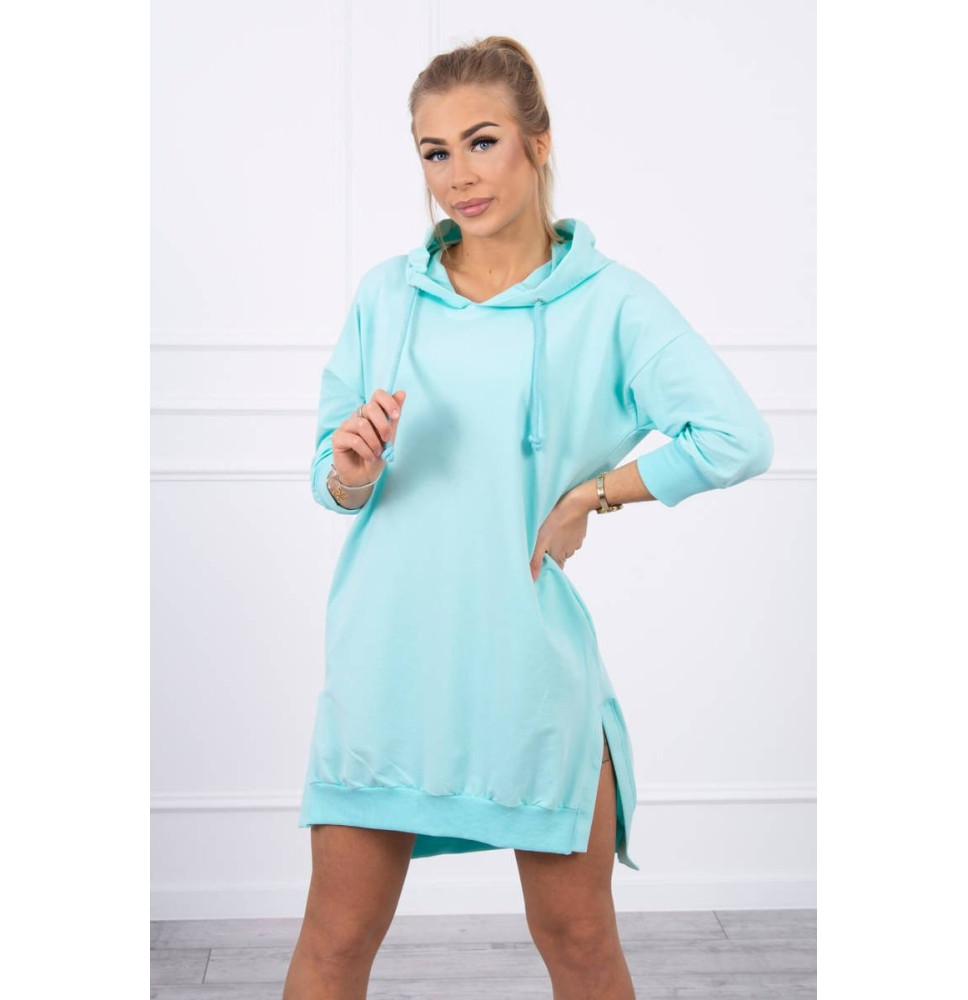 Ruha meghosszabbított hátsó és egy kapucnival MI9078 menta