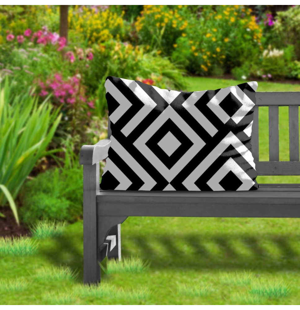 Kerti párna vízálló MIGD163 50x70 cm sötét