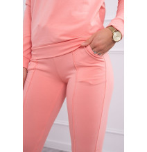 Női sportruha MI9090 sárgabarack