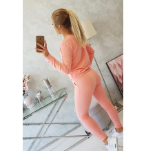 Női sportruha MI9090 sárgabarack