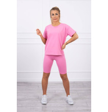 Felsők és nadrágok MI9099 világos rózsaszín