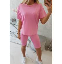 Felsők és nadrágok MI9099 világos rózsaszín