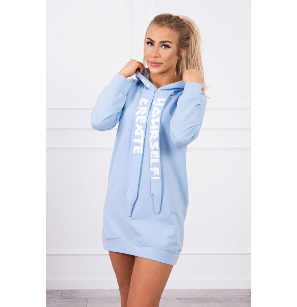 Ruha kapucnival MI0042 égszínkék