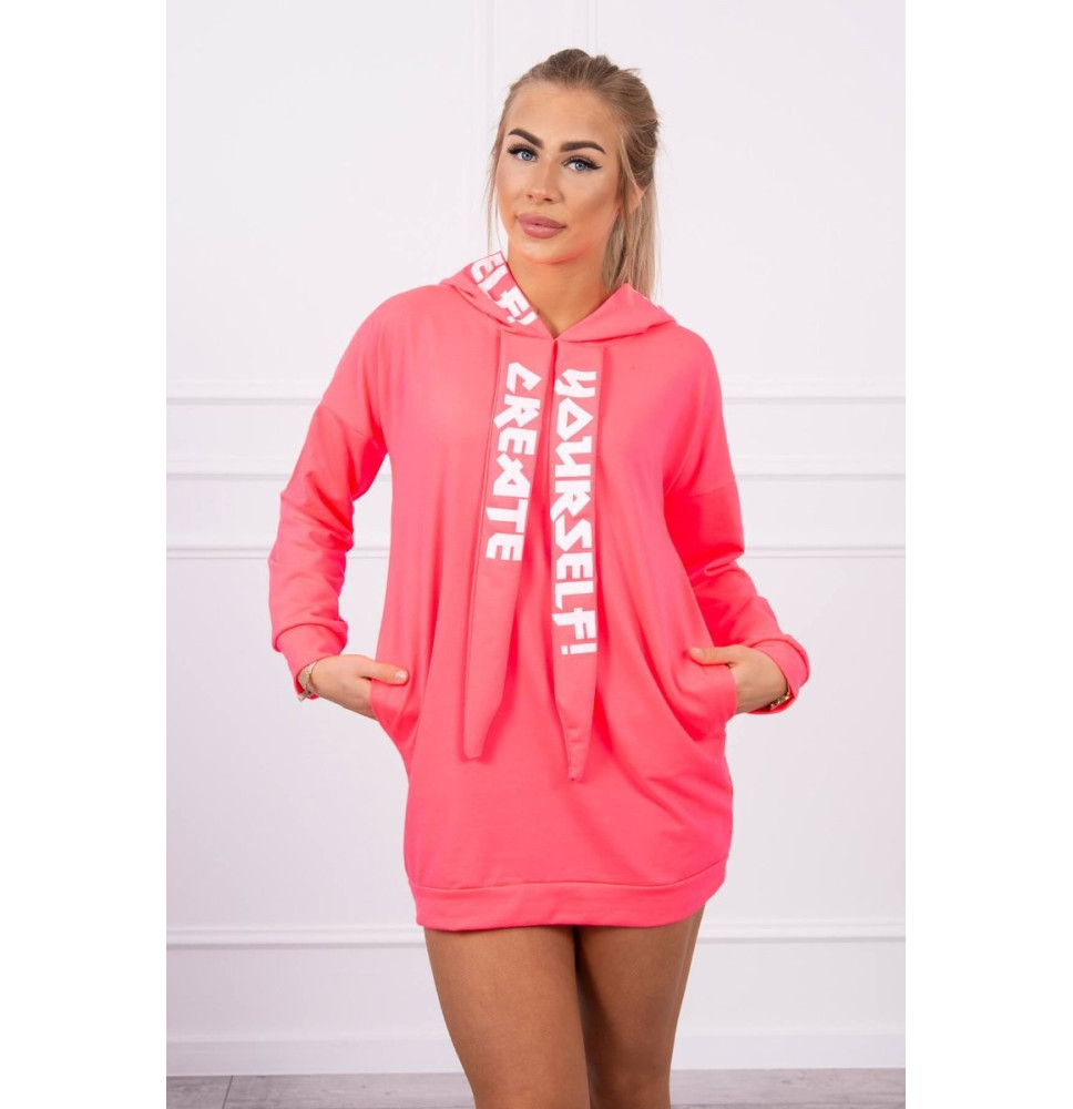 Ruha kapucnival MI0042 neon rózsaszín