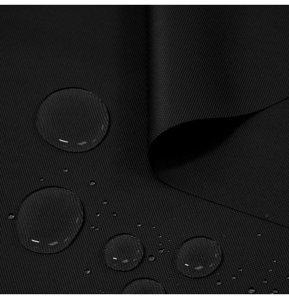 Vízálló szövet fekete, h. 160 cm MIG01