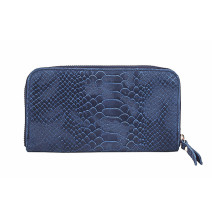 Bőr pénztárca 595 kék