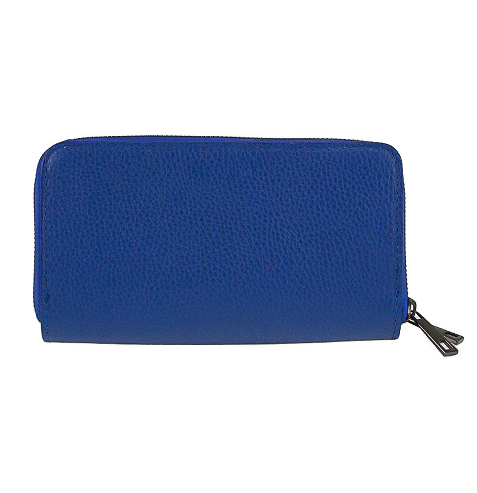Bőr pénztárca 823 kék