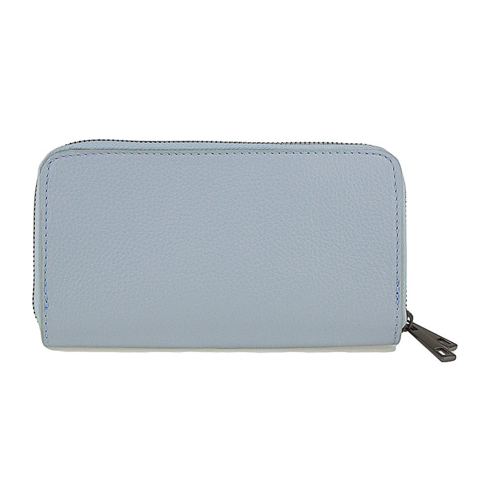 Bőr pénztárca 823 ég kék