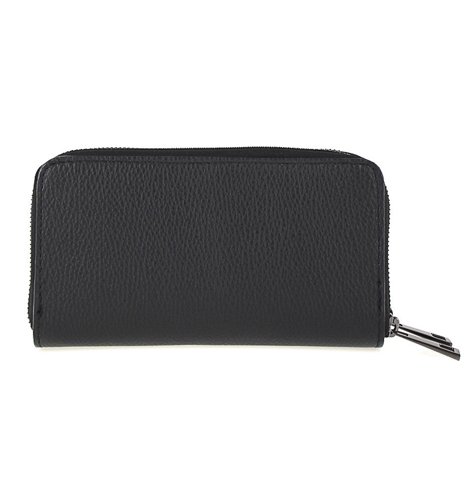 Bőr pénztárca 823 fekete