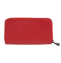 Bőr pénztárca 823 piros