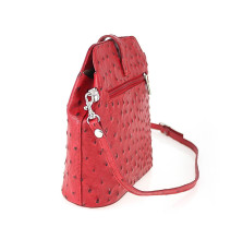 Bőr válltáska 603C sötétbarna