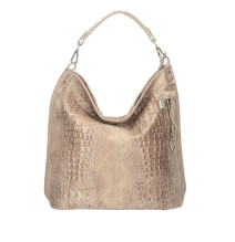 Bőr krokodil pénztárca 1311 szürkésbarna