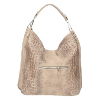 Bőr krokodil pénztárca 1311 szürkésbarna