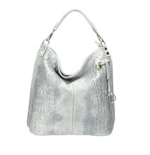 Bőr krokodil pénztárca 1311 szürke