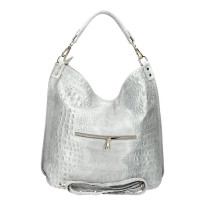 Bőr krokodil pénztárca 1311 szürke