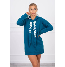 Ruha kapucnival MI0042 tenger