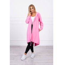 Kardigánt oversize MI9005 világos rózsaszín