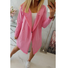 Kardigánt MI8928 világos rózsaszín