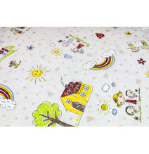 Pamut szövet Family, h. 145 cm